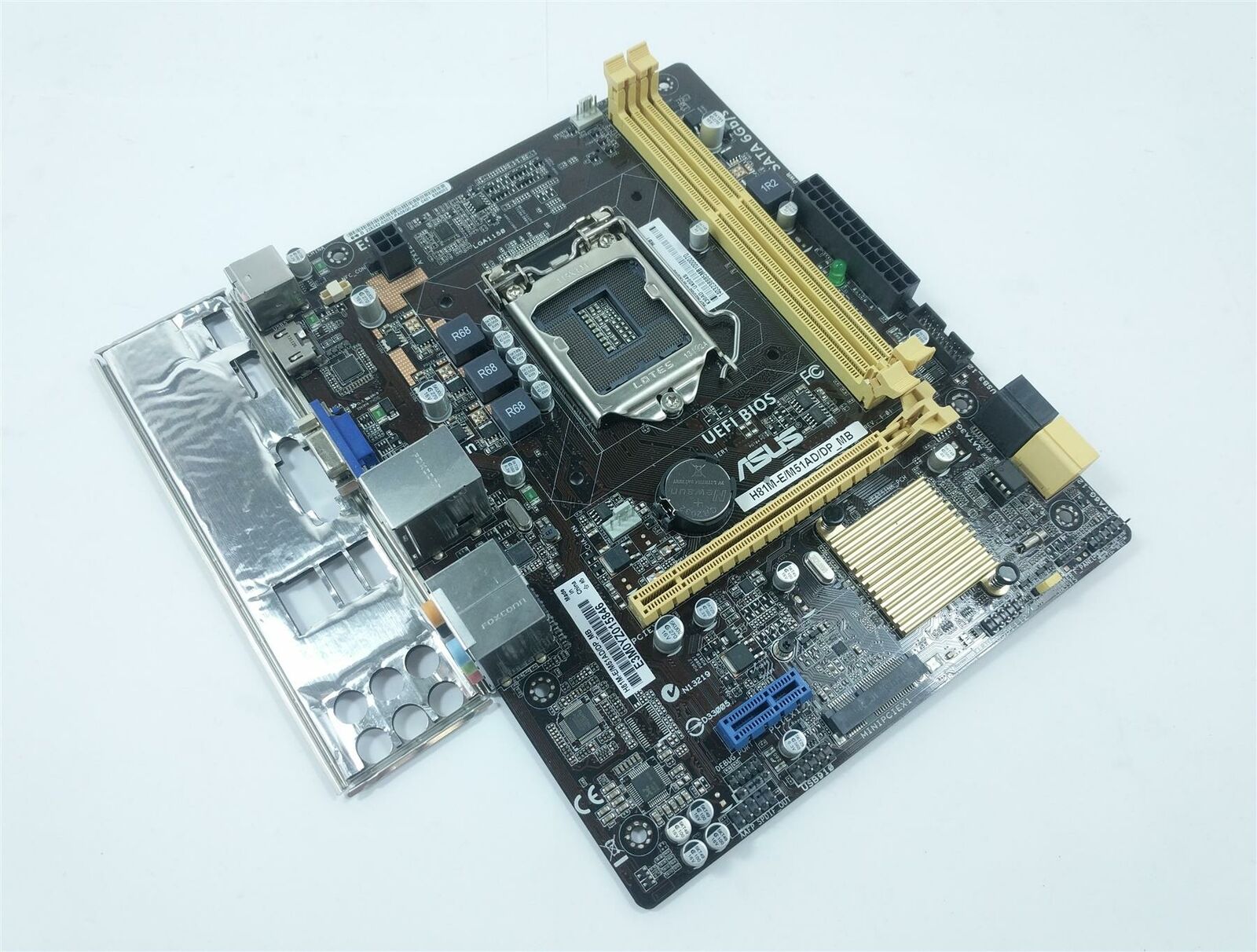 ASUS H81m e M51ad Dp MB LGA1150 Micro Atx Carte Mère Avec Bp