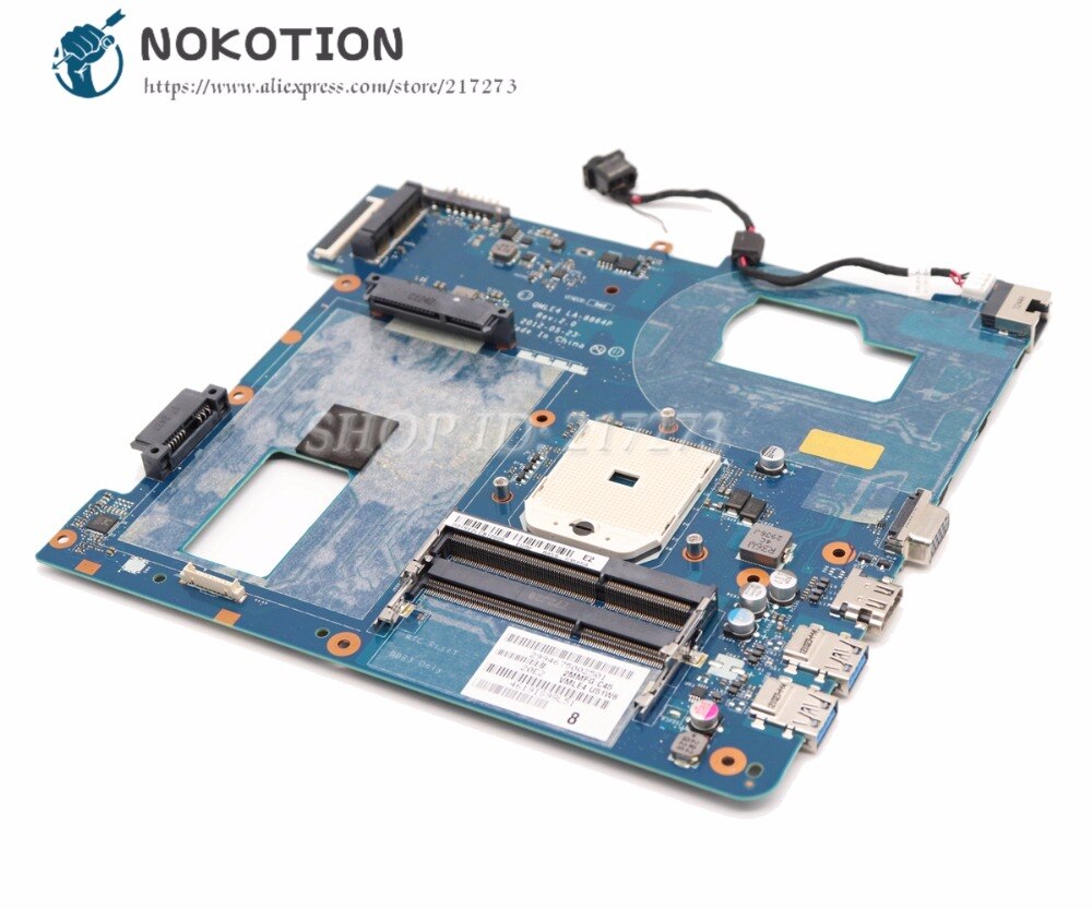 NOKOTION  carte mère pour Samsung NP365, pour ordinateur portable, modèle QMLE4, DDR3
