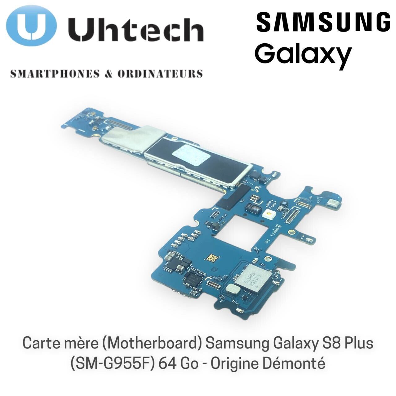 Carte mère (Motherboard) Samsung Galaxy S8 Plus SM-G955F 64 Go - Origine Démonté n° 3