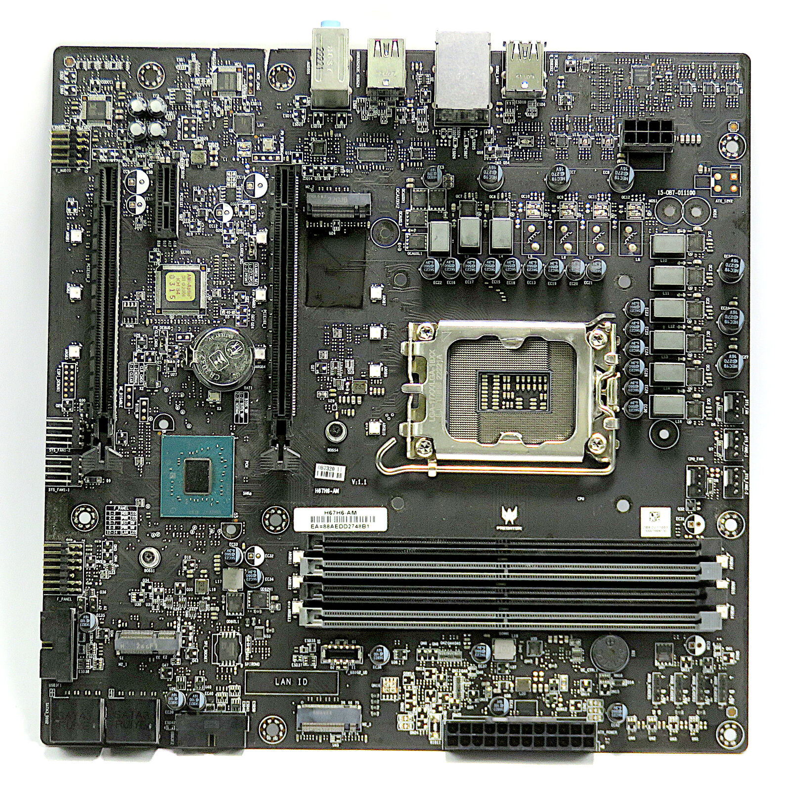 Carte mère Acer H67H6-AM Intel Socket 1700 pour Predator Orion 5000 PC PO5-640 n° 1