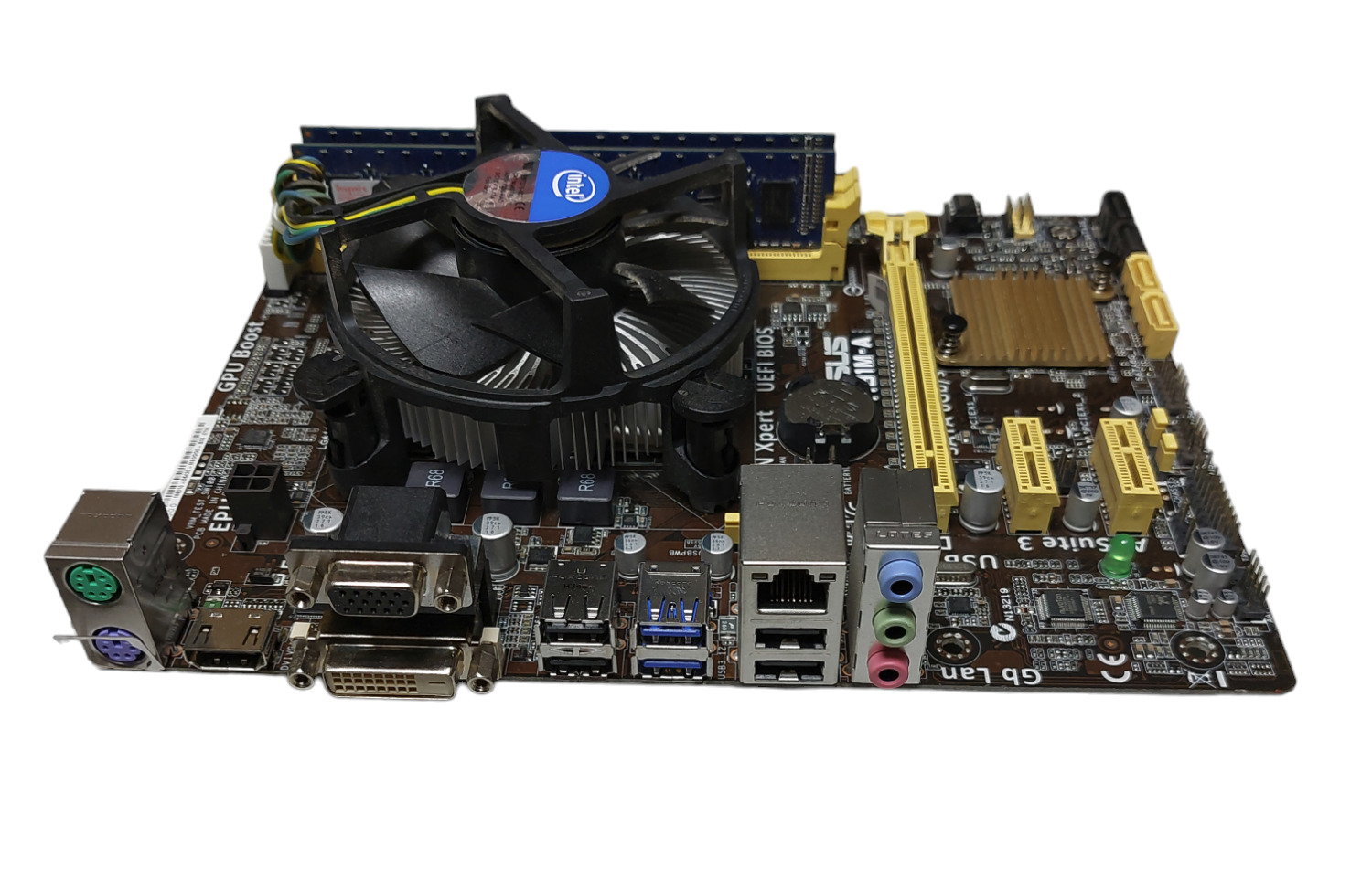 Asus H81M-A Mainboard Sockel 1150 Inkl. CPU i5-4440 @ 3,1Ghz , 4GB RAM U-ATX n° 1