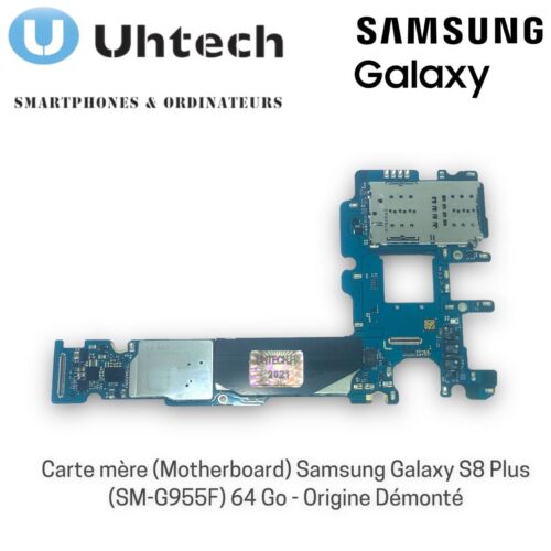 Carte mère (Motherboard) Samsung Galaxy S8 Plus SM-G955F 64 Go - Origine Démonté small picture n° 2