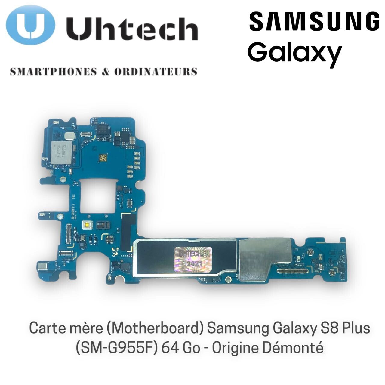 Carte mère (Motherboard) Samsung Galaxy S8 Plus SM-G955F 64 Go - Origine Démonté n° 1