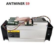 Bitmain Antminer S9 13.5T Machine d'extraction de pièces de monnaies, avec alimentation électrique, BTC, Asic