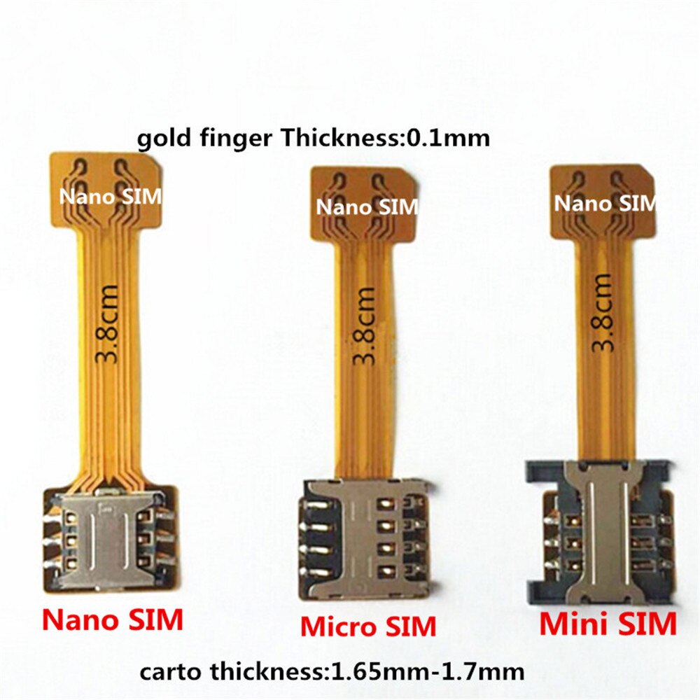 Adaptateur Double carte Micro SD Nano Sim hybride, 5 pièces/ensemble, Extension pour Xiaomi Redmi, Samsung, Huawei