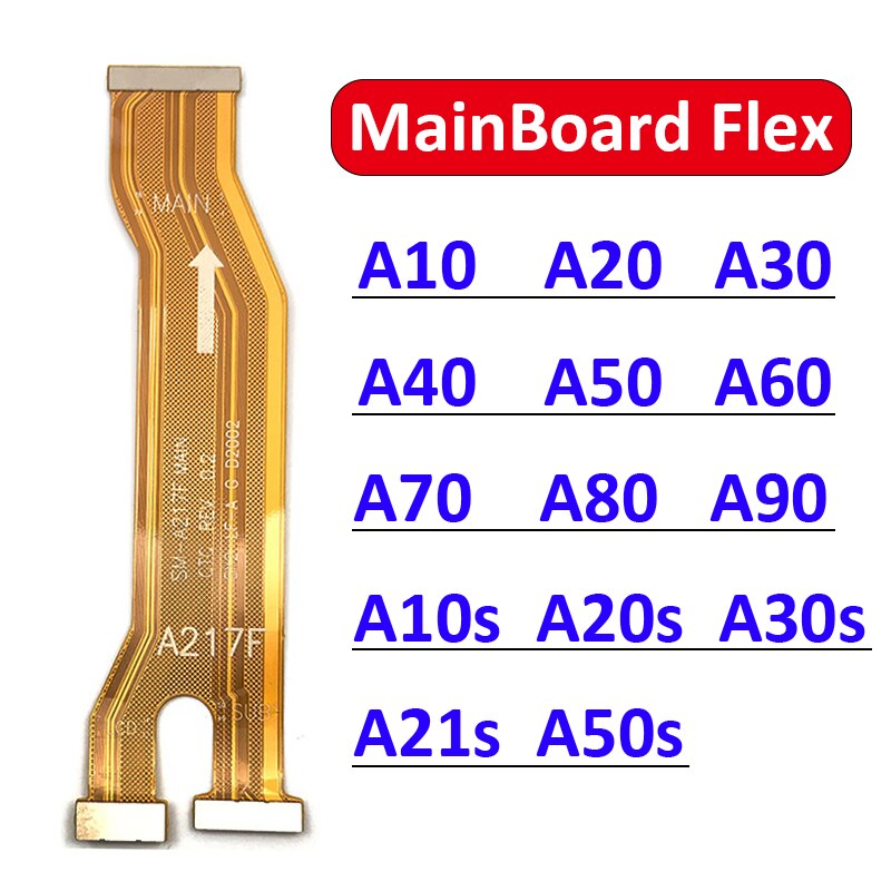 Connecteur de carte mère flexible, câble pour Samsung A10 A20 A30 A40 A50 A60 A70 A80 A90 A21s A10s A20s A30s A50s