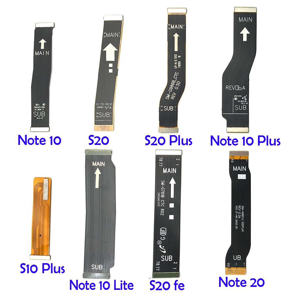 Écran FPC LCD avec câble flexible, pour Samsung Galaxy Note 10 Lite Note 20 S10 Plus 5G S20 Fe Ultra principal