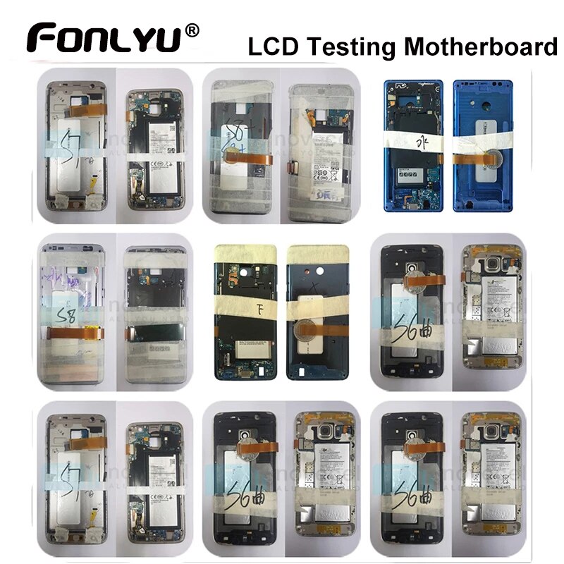 Testeur LCD carte mère pour Samsung S6 Edge S7 S8 Plus S9 Plus S10 S10E Note 8/9 10 Plus, Test d'écran tactile LCD