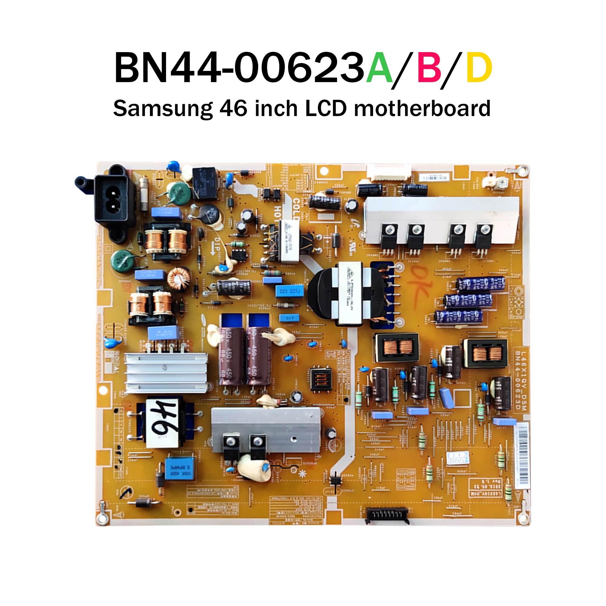100% test BN44-00623 B D A adapté à la carte mère Samsung LCD