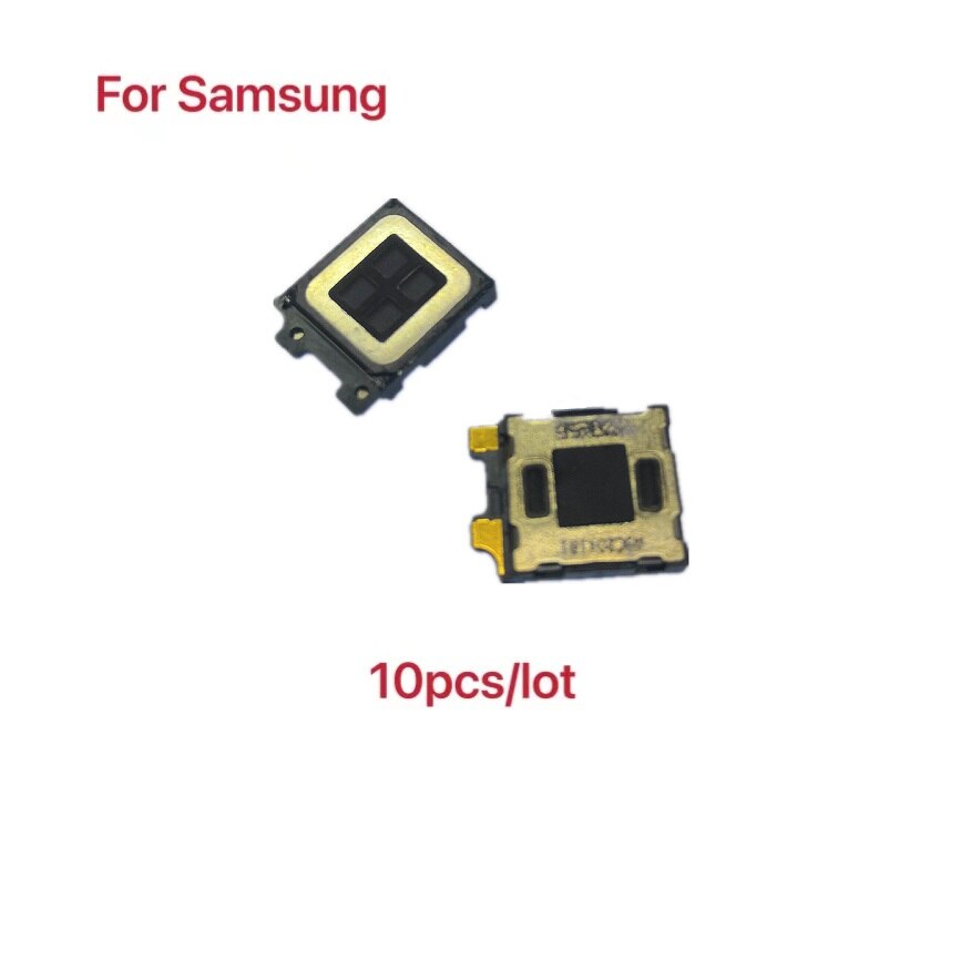 Oreillettes avec câble flexible, 10 pièces, pour SamSung Galaxy S8 S9 Plus G950 G960 G9525, Module supérieur d'écoute