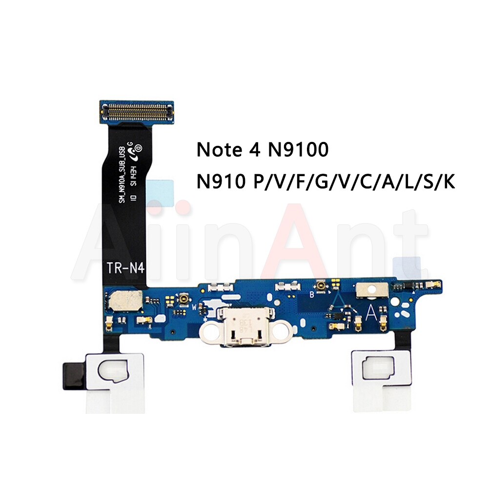 Câble de chargeur USB Original, connecteur flexible, pour Samsung Galaxy Note 4 N910H N910L N910S N910K N910F N910C