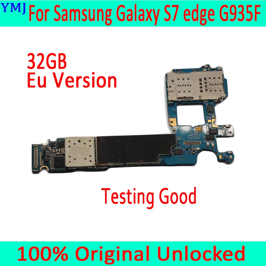 Carte mère 32 go originale débloquée avec puces complètes, pour Samsung Galaxy S7 edge G935F G935FD G930F G930FD g930 v g930 t