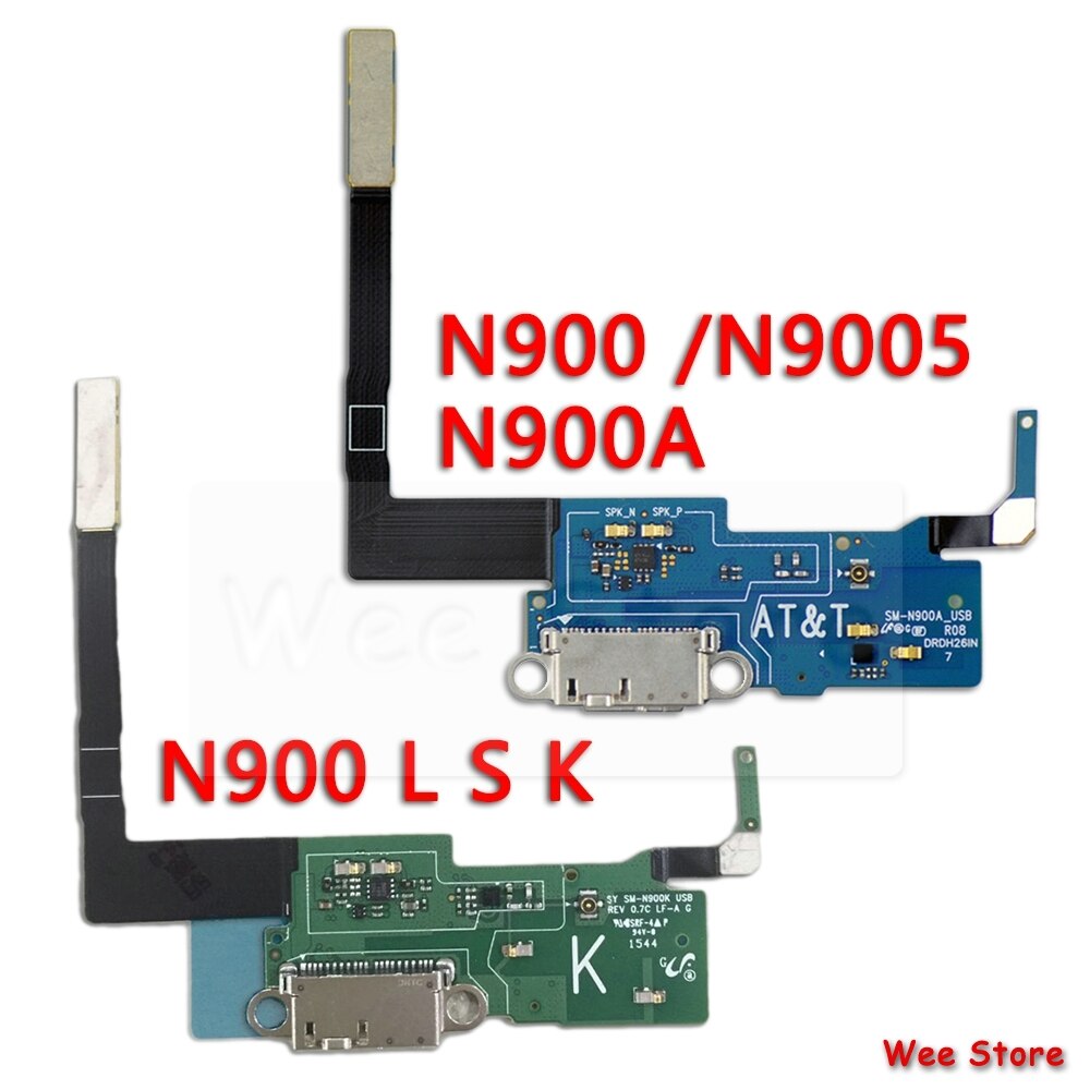 Port de chargement USB Original pour Samsung Galaxy Note 3 N900 N9005 N900A, connecteur de carte PCB, câble flexible