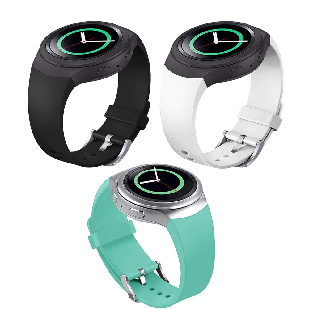 Bracelet de Sport en Silicone, pour Samsung Galaxy Gear S2 R720 R730 Smart Watch