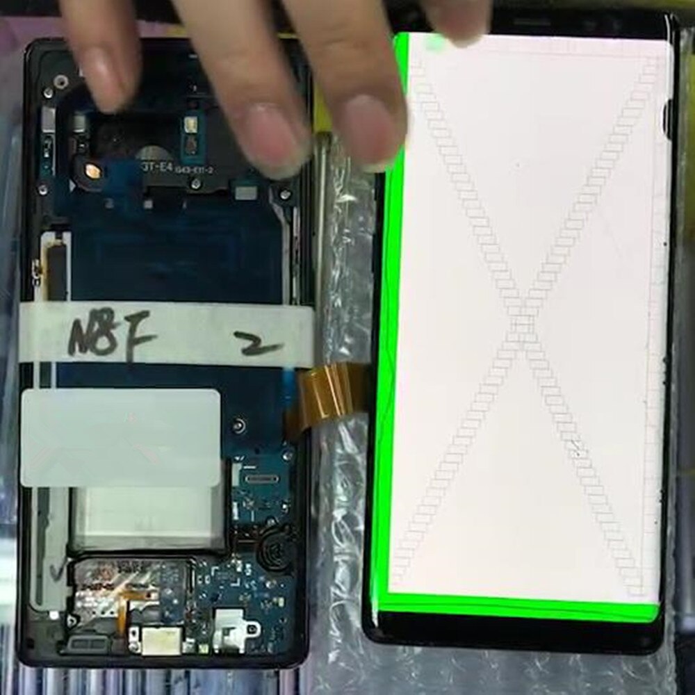 Carte mère de Test pour SM S7 Edge S8 S9 S10 S20 Plus S21 Note 8 9 10 Plus, réparation d'écran tactile LCD avec batterie du milieu
