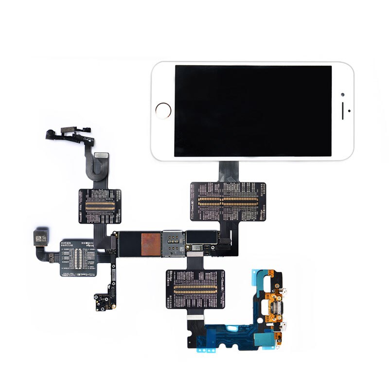 QianLi  câble de Test IBridge FPC pour Iphone 6 6S 7 7P 8 X, réparation de la carte mère, vérification des défauts