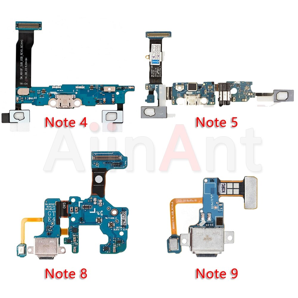Câble de charge flexible Original pour Samsung Galaxy Note 4 5 8 9 N910F N920F N950F N960F