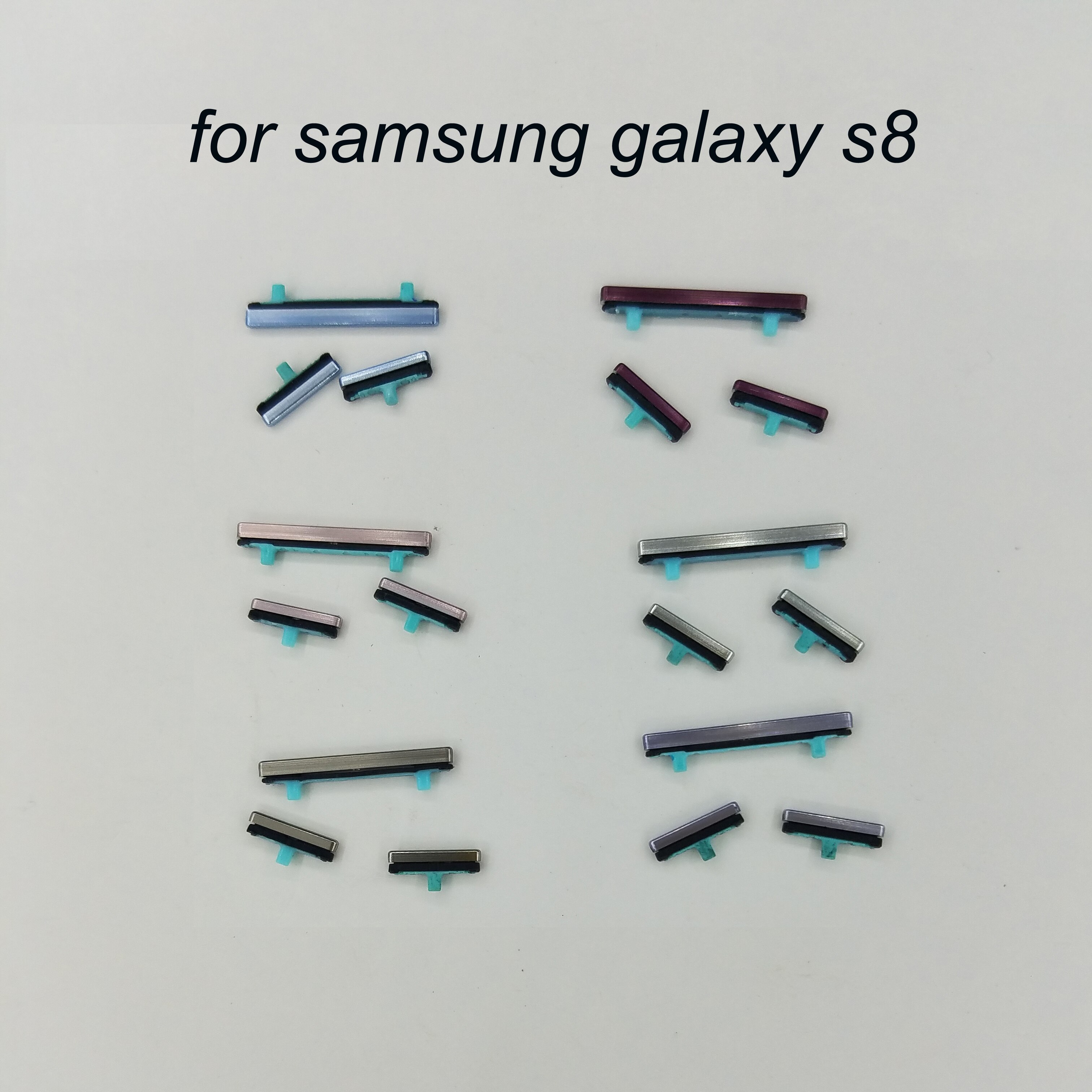 Coque de téléphone Samsung Galaxy S8 G950, G950F, S8 Plus, G955, G955F, étui d'origine, nouveau, câble d'alimentation, bouton de Volume