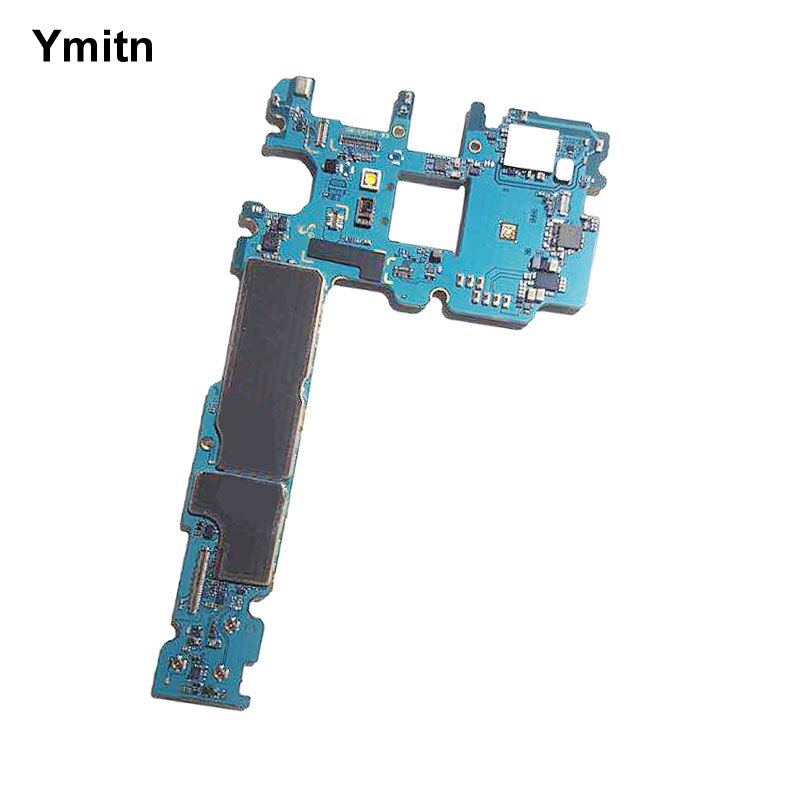 Ymitn  carte mère 64 go débloquée avec puces, circuit imprimé principal PCB, pour Samsung Galaxy S8 Plus S8 + G955 G955FD G955F, Rom Global