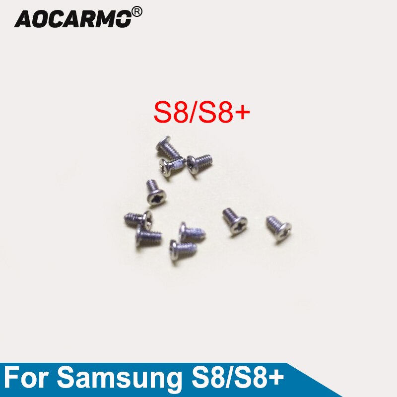 Aocarmo  écrou intérieur de remplacement pour cadre de carte mère, vis de remplacement pour Samsung Galaxy S8 + S8 plus G9500 G9550, 100 pièces/lot