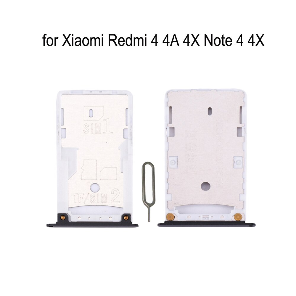 Boîtier d'origine pour XIAOMI Redmi 4 4A 4X Note 4 4X, nouveau support de plateau de carte Micro SD