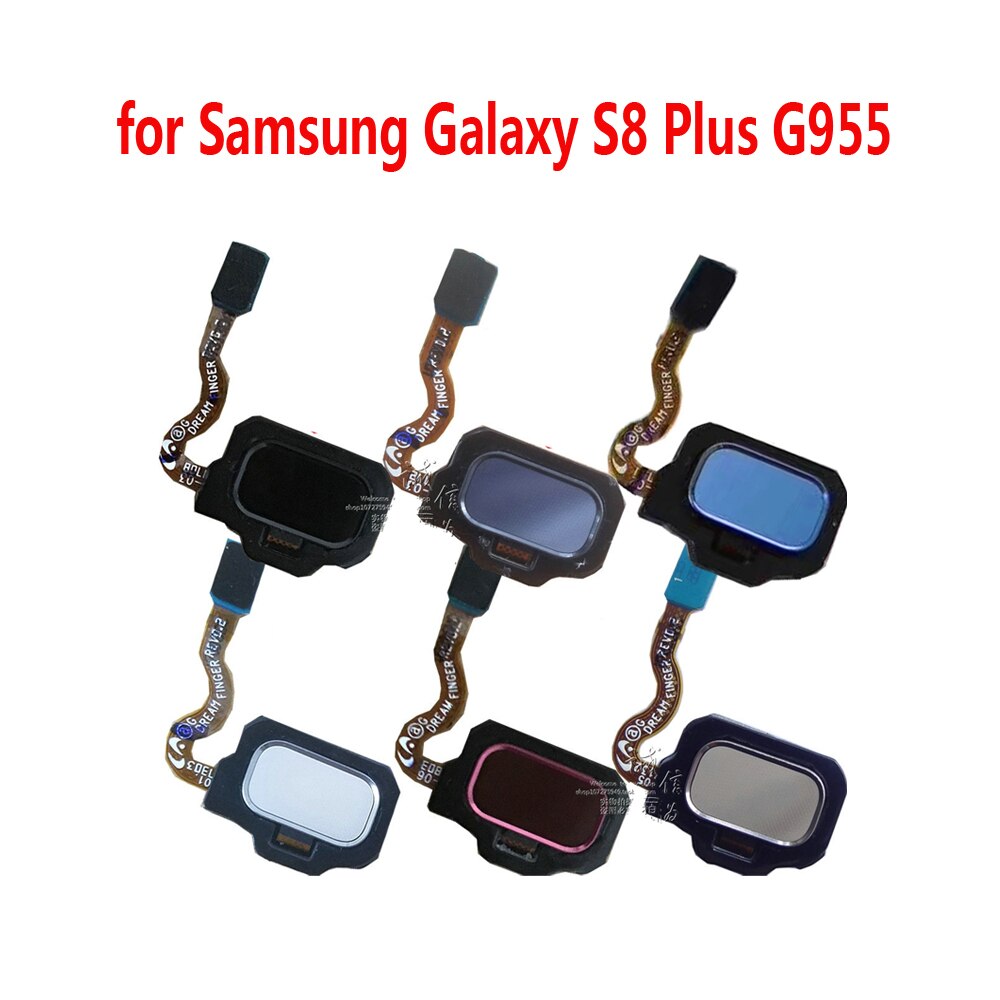Câble avec empreinte digitale pour Samsung S8 Plus G955F, G955, G955FD, G955T, G955V, G955U, Original, nouveau