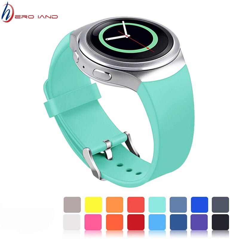 Bracelet de poignet en Silicone, pour Samsung Gear S2 Sport/Samsung galaxy watch R720 R730 Smart Watch