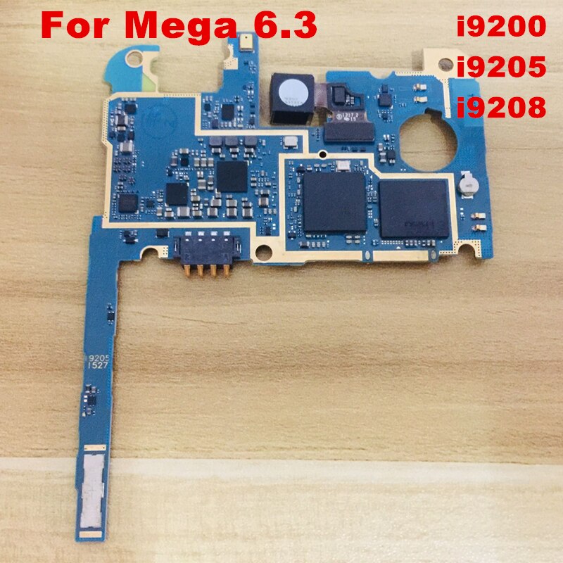 Carte mère débloquée pour Mega 6.3 i9200 avec puces, circuit imprimé principal IMEI
