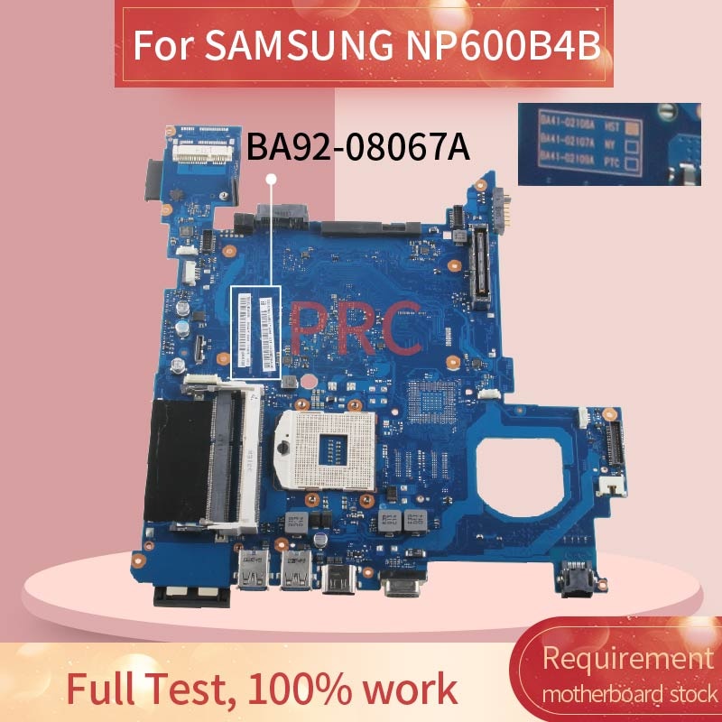 Carte mère pour SAMSUNG, composant pc portable, modèle BA92-08067A, mémoire DDR3 BA41-01612A, SLJ8A