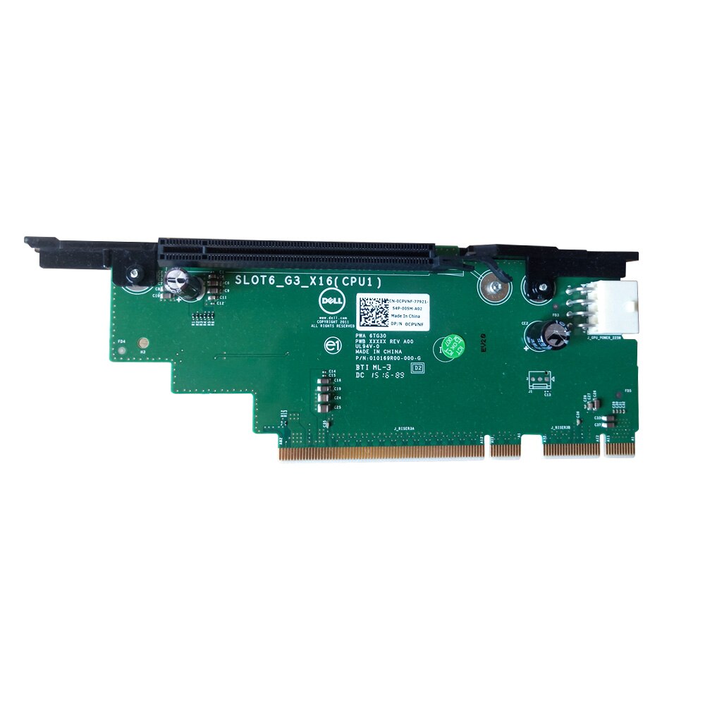 Carte Riser pour Dell PowerEdge R720 R720XD, CPVNF 0CPVNF