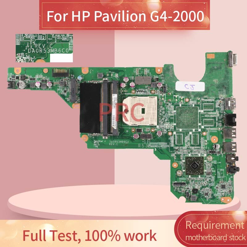 Carte mère pour HP Pavilion G4-2000 Naptop, composant pc portable, mémoire DDR3