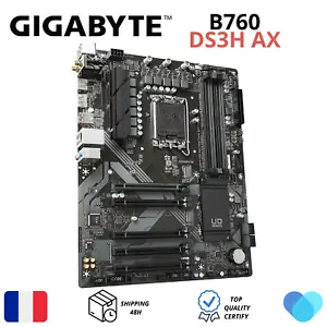 GIGABYTE B760 DS3H AX DDR4 LGA 1700 ATX Intel Carte Mère