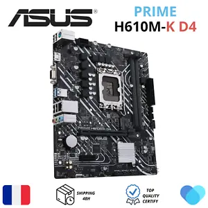 ASUS Prime H610M-K D4 LGA 1700 microATX Intel Carte Mère