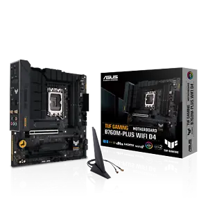 ASUS TUF GAMING B760M-PLUS WIFI D4 Socket Carte mère Intel LGA 1700