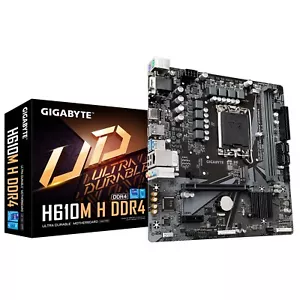 Gigabyte H610M H DDR4 | Carte Mère Micro ATX Socket LGA1700 Intel H610 Express