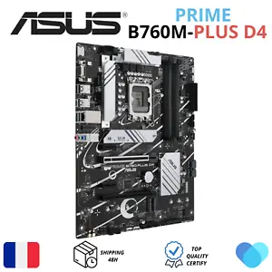 ASUS PRIME B760-PLUS D4 LGA 1700 ATX Intel Carte Mère