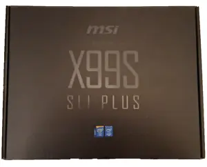 Carte mère MSI X99A SLI PLUS MS-7885 Intel X99 socket ATX 2011-3