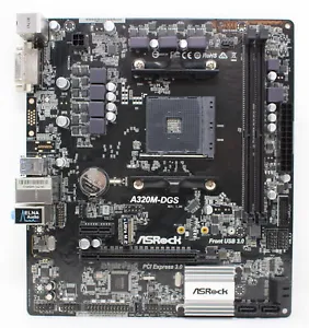 Socket de carte mère microATX ASRock A320M-DGS AMD A320 AMD AM3 (#16193)