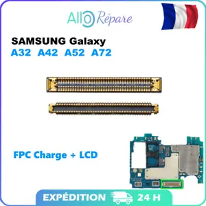 Connecteur FPC LCD + Charge Sur Carte Mère SAMSUNG GALAXY A22 A32 A42 A52 A72 5G