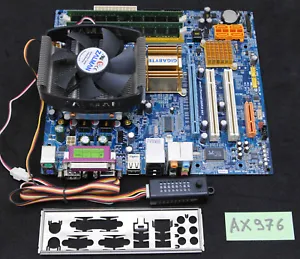 Carte mère Micro ATX GIGABYTE GA-945GCMX-S2 + processeur Intel E4500 DDR ( AX976