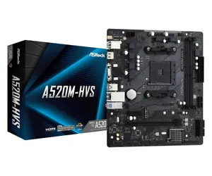 Carte mère ASRock AMD A520 Socket AM4 Micro ATX DDR4-SDRAM