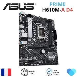ASUS Prime H610M-A D4-CSM LGA 1700 mATX Intel Carte Mère