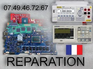 Réparation carte mère PC portable ASUS X756UQ X756UV X756UW X756UX Y581CC