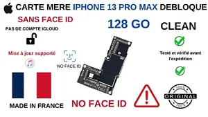 Carte Mere iPhone 13 Promax 128 Go / No Face ID 