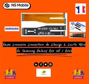 Nappe Connexion Connecteur de Charge à Carte Mère du Samsung Galaxy A32 4G/ A325