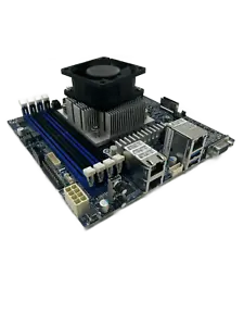 Carte mère mini-ITX Gigabyte MJ11-EC1 AMD EPYC 3151 4 x 2,7 GHz + serveur adaptateur ATX