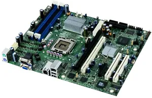 Cartes Mères Intel S3000AH D40858-209 Prise 775 DDR2 PCI Pci-E ATX 305mm x 244mm