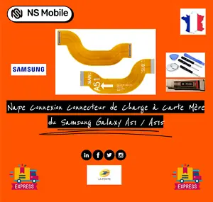 Nappe Connexion Connecteur de Charge à Carte Mère du Samsung Galaxy A51 / A515