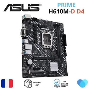 ASUS Prime H610M-D D4 LGA 1700 microATX Intel Carte Mère