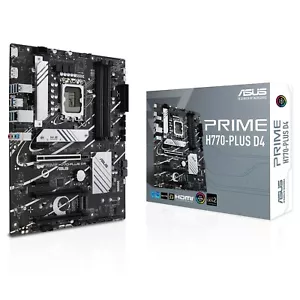 ASUS PRIME H770-PLUS D4 | Carte Mère ATX LGA1700 Intel H770 Express DDR4 PCI 5.0